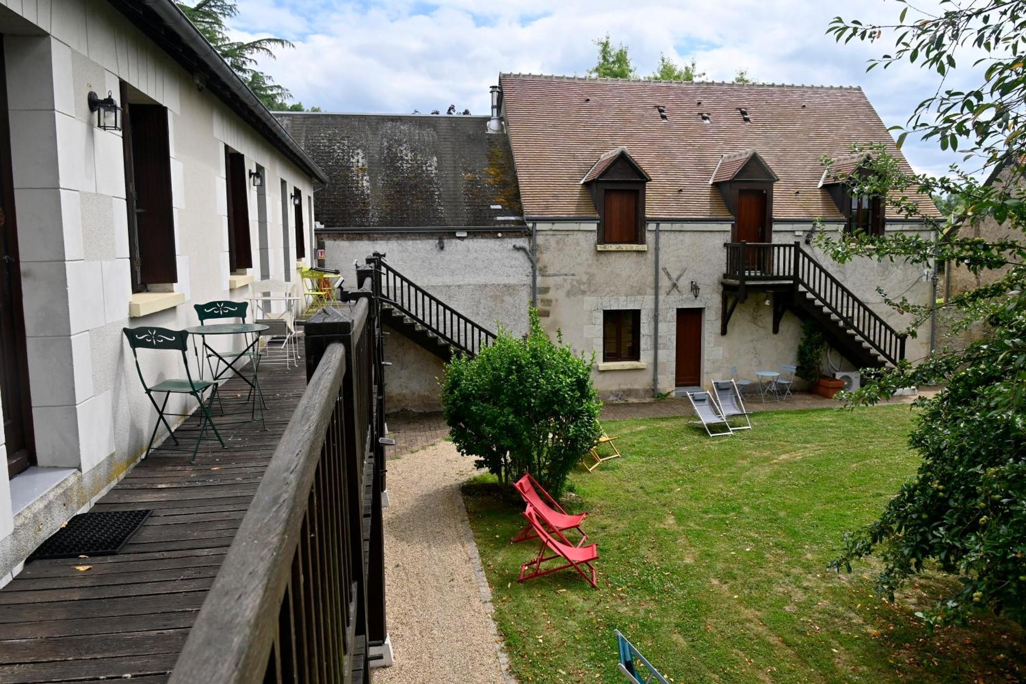 Logis Auberge De Launay Limeray エクステリア 写真